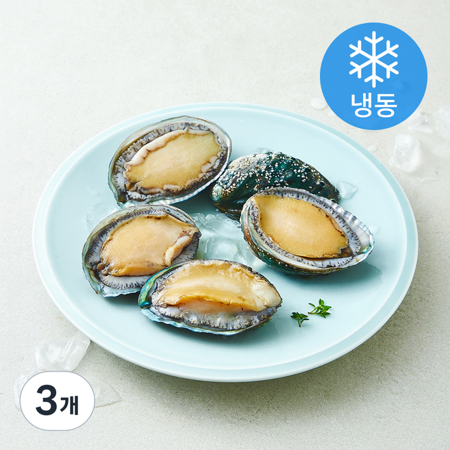 완도맘 생전복 (냉동), 3개, 275g(5마리)