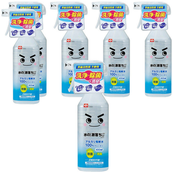 LEC 電解水清潔劑, 400ml, 6瓶