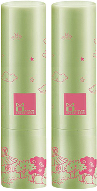 MOMUS 美白潤唇修護素+Plus, 蘋果, 3.5g, 2支