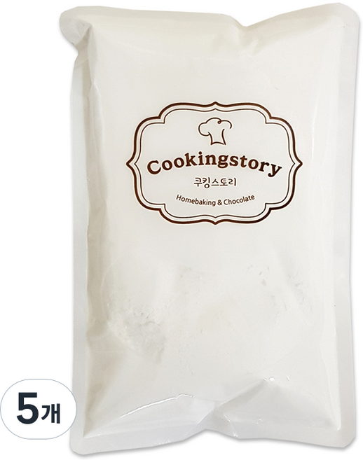 쿠킹스토리 슈크림믹스, 300g, 5개