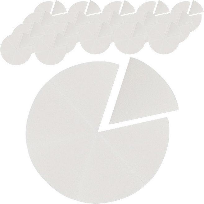 더분 하이드로 스펀지 6P, 흰색, 18개