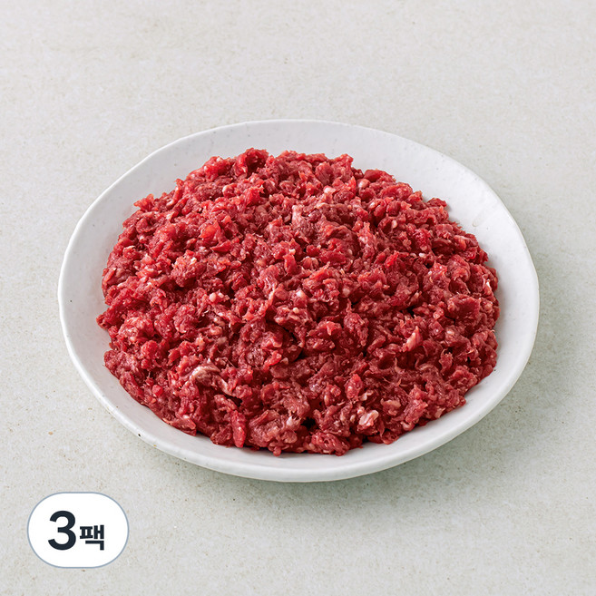 농협안심한우 1등급 다짐육 (냉장), 300g, 3팩