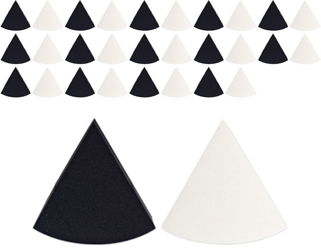 더분 하이드로 스펀지 6P, 검흰, 12개