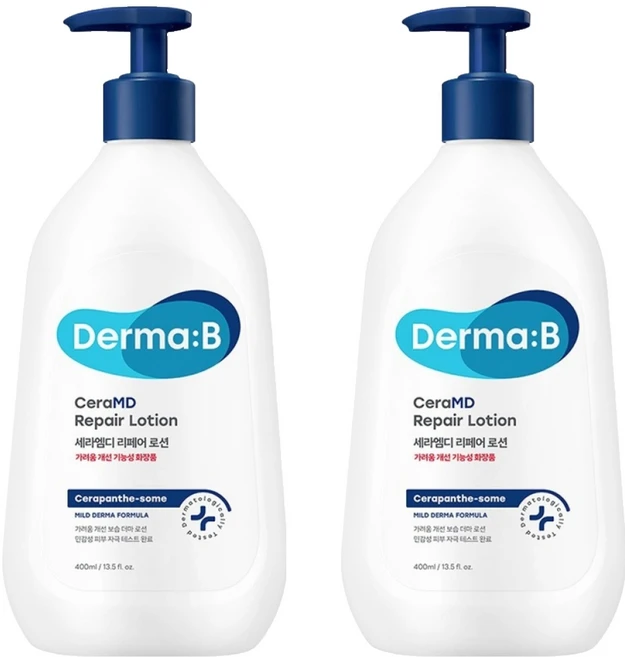 더마비 세라엠디 리페어 로션, 400ml, 2개 - 쿠팡