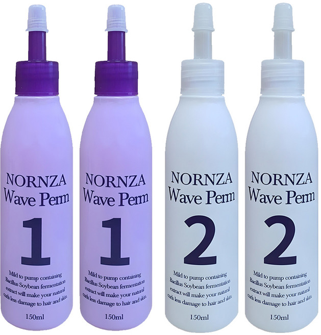 노른자 웨이브펌 파마약 1제 1 + 2제 세트, 150ml, 2개