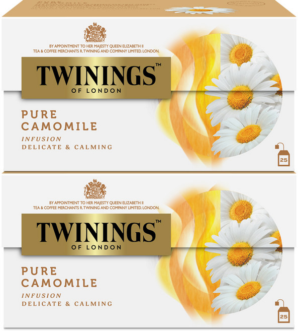트와이닝 카모마일 티백, 1g, 25개입, 2개