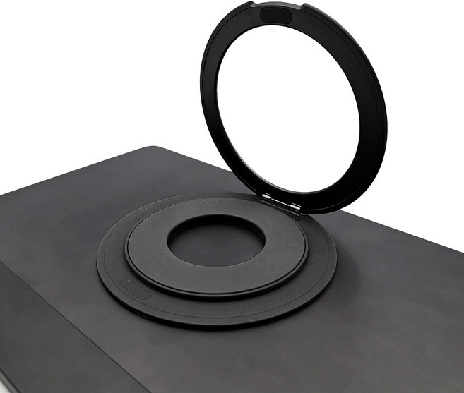 앤티스 360도 태블릿 맥세이프 스탠드 거치대, Black, 1개