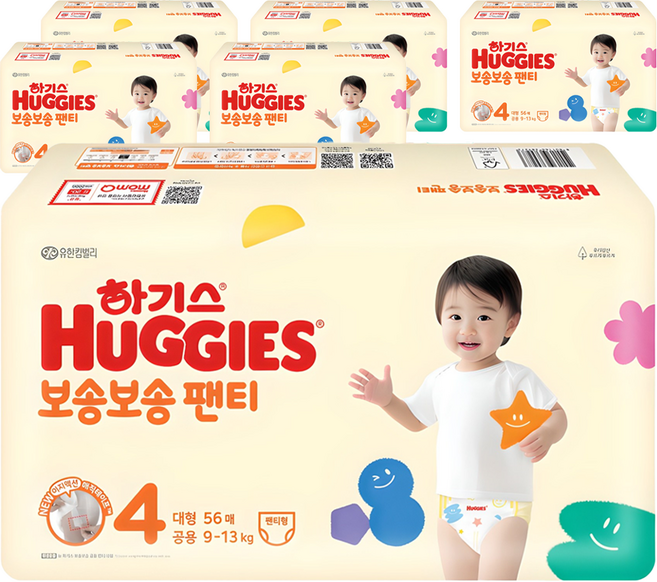 HUGGIES 好奇 乾爽褲型紙尿褲 男女通用, 4階段, 336張