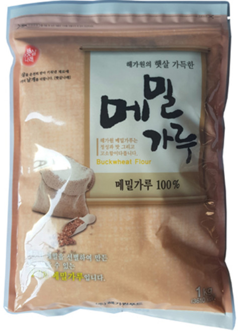 해가원 메밀가루, 1kg, 1개