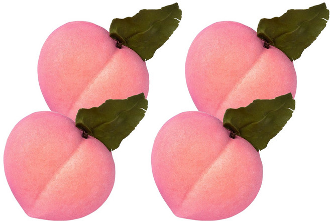 러쉬 피치 크럼블 버블룬 버블 바 입욕제, 200g, 4개