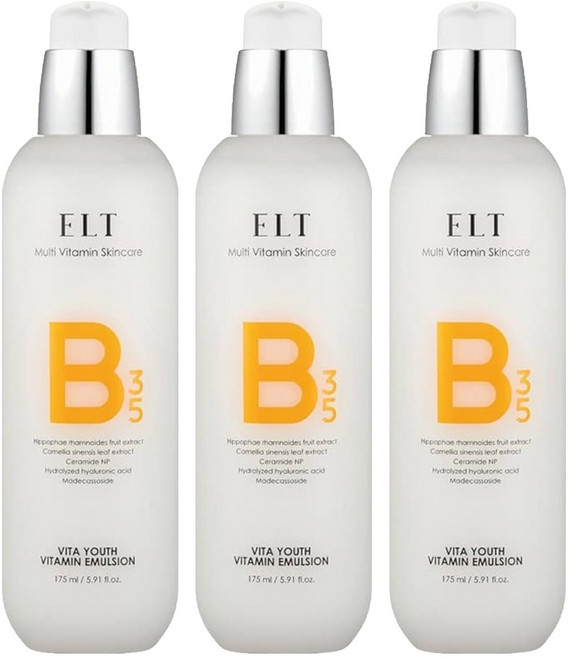 ELTCOSMETIC 維他命乳液, 175ml, 3瓶