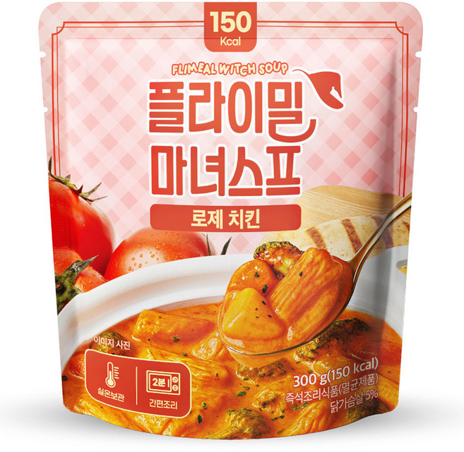 플라이밀 마녀스프 로제 치킨, 300g, 1개
