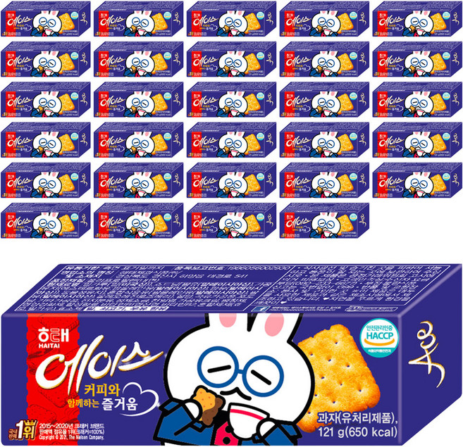 해태 에이스, 121g, 50개