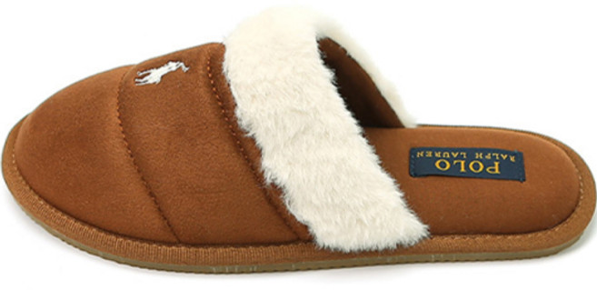 폴로랄프로렌 여성용 KELCIE 스커프 슬리퍼