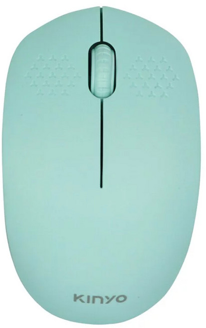 Kinyo 2.4GHz 無線滑鼠, GKM-910, 綠色