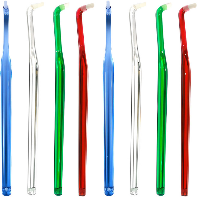 하이브코리아 큐어덴트 힐링케어 어금니칫솔 슬림모, 4개입, 2개