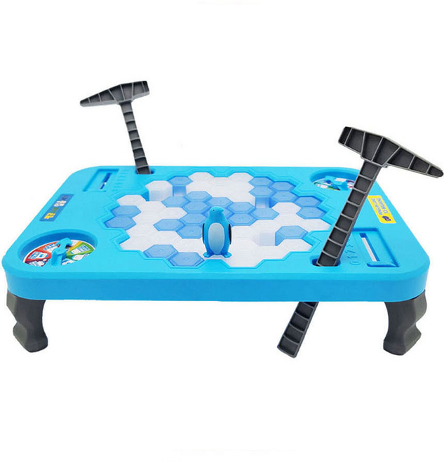 재미존 펭귄얼음깨기 보드게임, 혼합색상, 1개