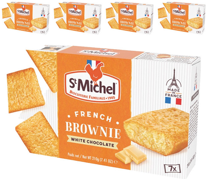 생미쉘 화이트 브라우니, 210g, 5개