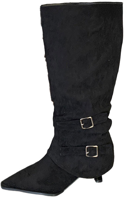 Paperments Vitsoal 麂皮可拆卸長筒踝靴 10367