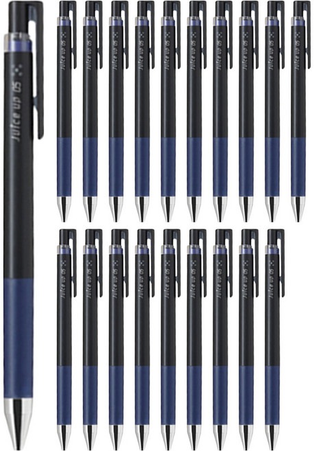 PILOT 百樂 Juice up 原子筆 0.5mm, 藍黑色, 20個