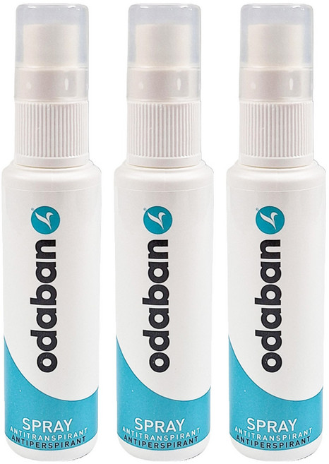 odaban 優得芬 台灣公司貨 止汗噴霧劑, 3個, 30ml