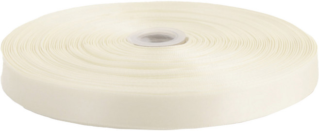 아이엔피 공단 리본끈 15mm 15A0, 아이보리(15A003), 90m, 1개