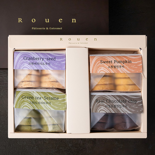 후앙 수제쿠키 110g x 4종 세트, 440g, 1세트