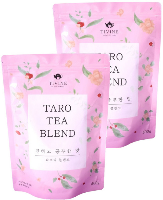 티바인 블렌드 타로파우더, 500g, 1개입, 2개