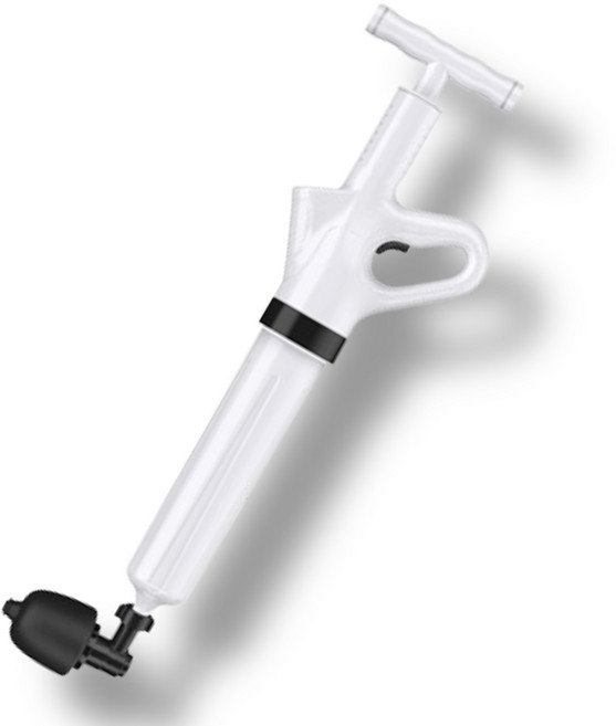 쏠트홍 하수구 변기 고압 뚫어뻥, 화이트