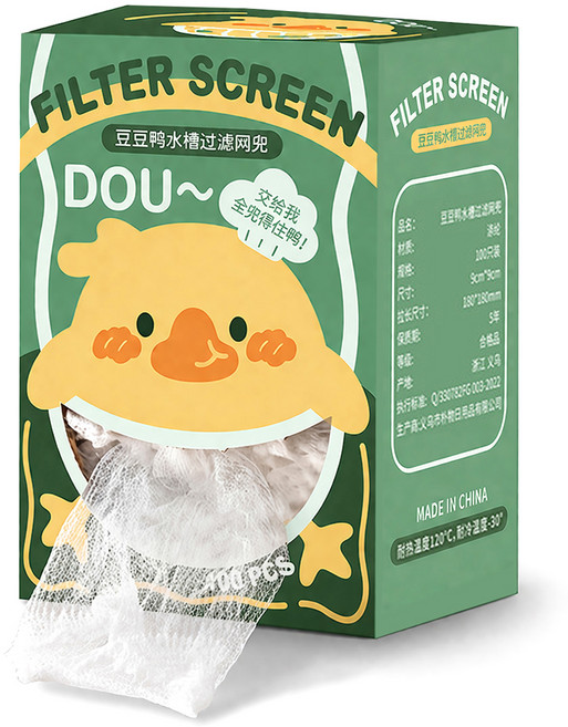 키친어썸 일회용 싱크대 거름망, 1개, 100개입