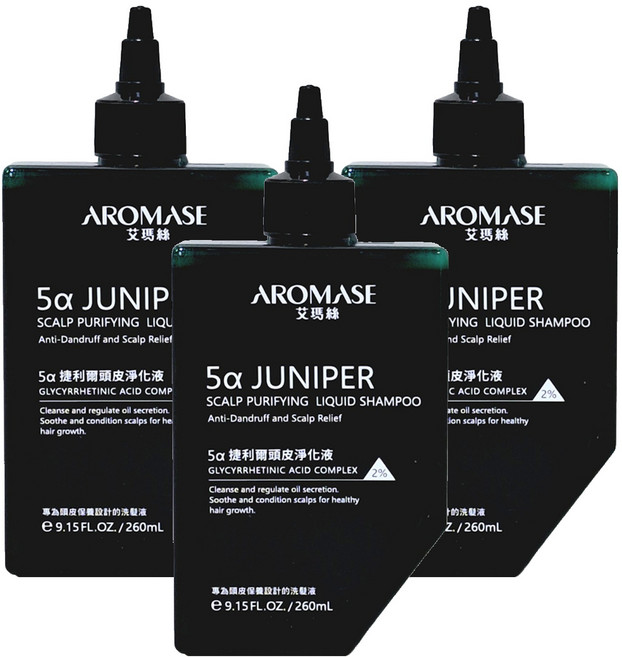 AROMASE 艾瑪絲 5a捷利爾頭皮淨化液, 260ml, 3瓶