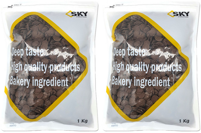 이르카 노벨라떼 밀크 코팅 초콜릿, 1kg, 2개