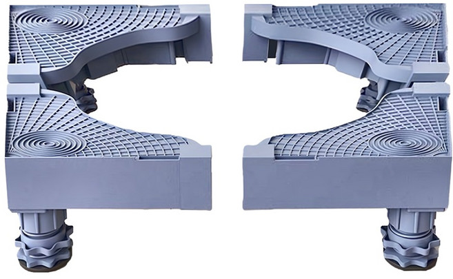 品屋 洗衣機底座, 灰色, 1個