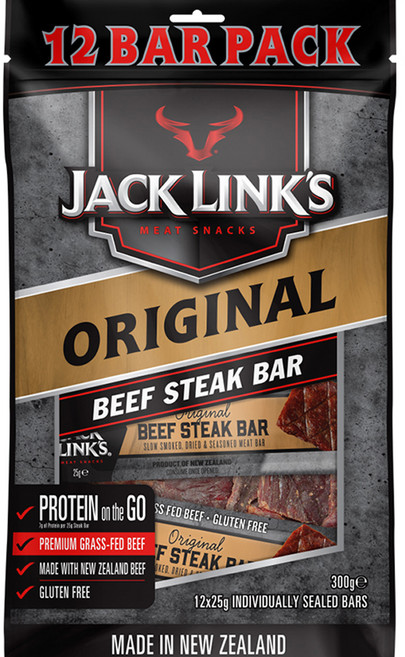 잭링크스 비프 스테이크 바 오리지널 육포, 300g, 1개