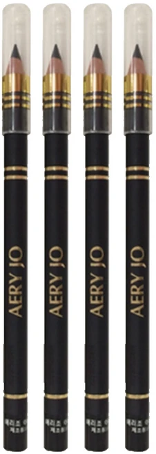 애리조 아이라이너 펜슬 2p, No.1 Black, 2개 - 쿠팡