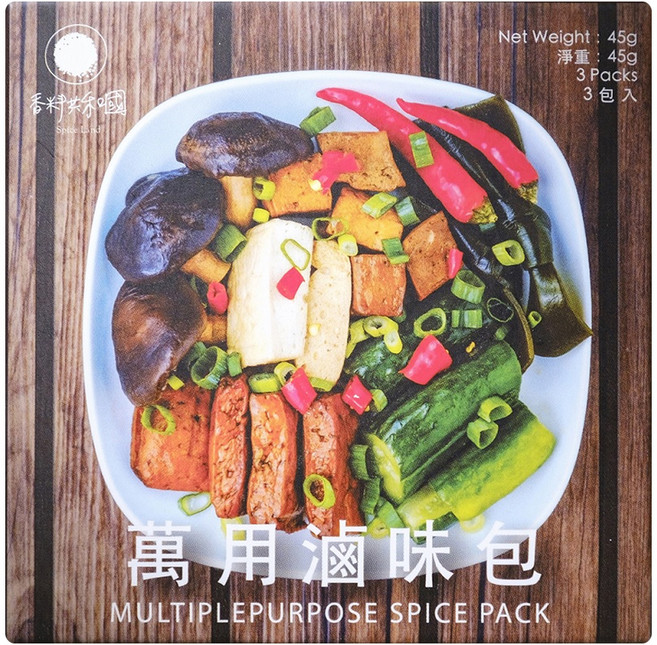 香料共和國 萬用滷味包, 45g, 1入