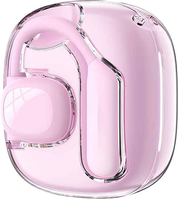 POWERRIDER OWS 開放式舒感耳機 S600 電池容量80mAh Type-C充電 ABS材質, 櫻花粉