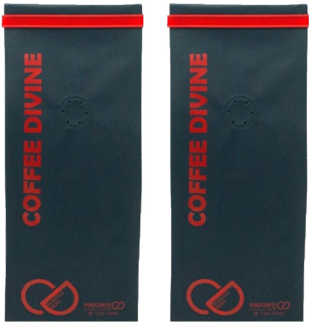 COFFEE DIVINE 哥倫比亞綜合咖啡豆, 摩卡壺, 200g, 2個