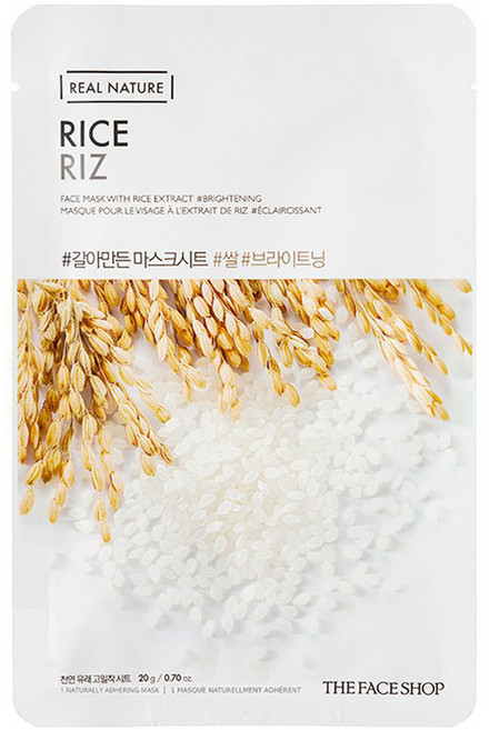 더페이스샵 갈아만든 쌀 마스크시트 2017, 1개입, 1개