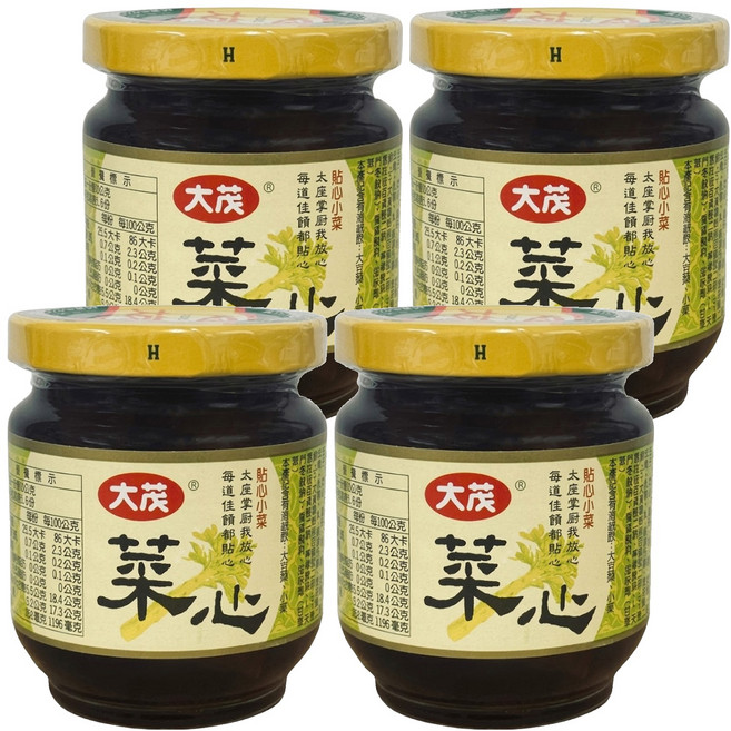 大茂 菜心, 170g, 4罐
