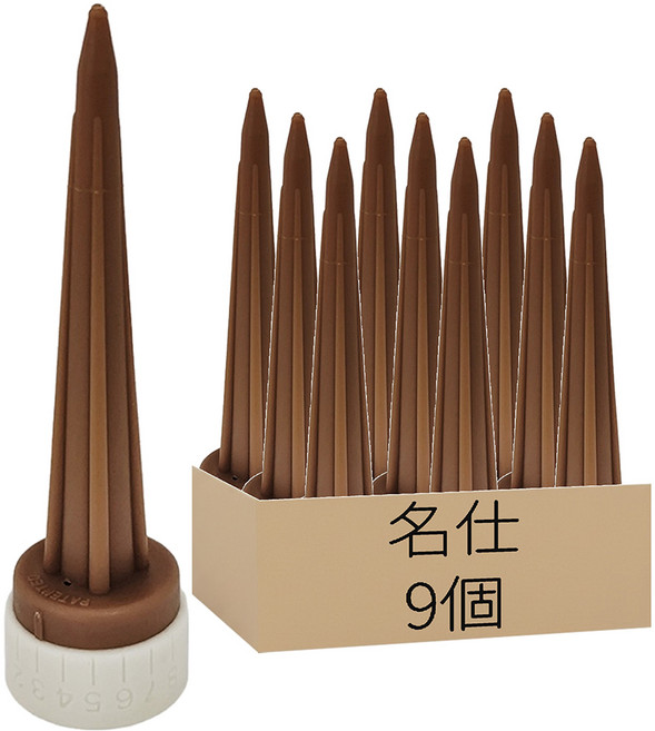 名仕 盆栽自動澆水器 11.5 x 3cm 顏色隨機 3個, 3組