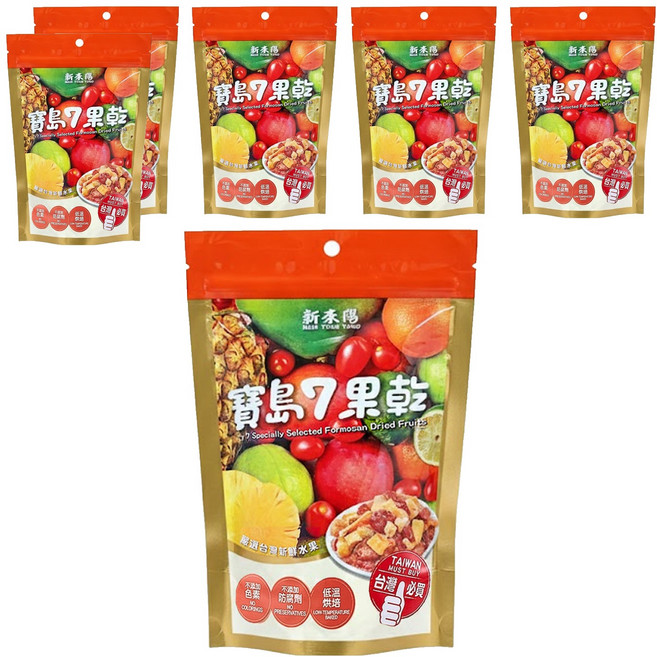 新東陽 寶島7果乾, 150g, 6包