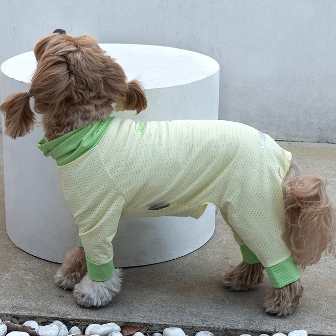 DOG-i 狗狗衣服 連身涼感衣, 1個, 檸檬