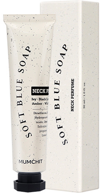 멈칫 넥퍼퓸 오 드 뚜왈렛 소프트블루 솝, 30ml, 1개