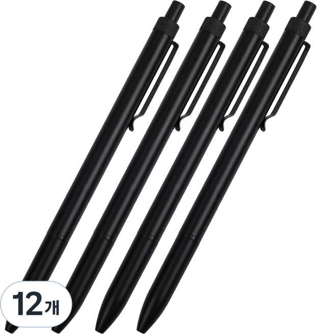 포포팬시 고급 아젠다 그래프 제도 블랙 샤프, 12개, 0.5mm