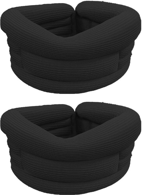 라인벨라 소프트 쿠션형 목 보호대 블랙, 2개