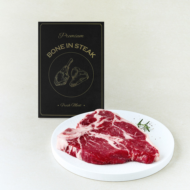 미국산 티본 스테이크 (냉장), 1개, 500g