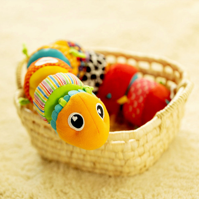 라마즈 믹스앤매치 애벌레인형, 혼합색상, 1개