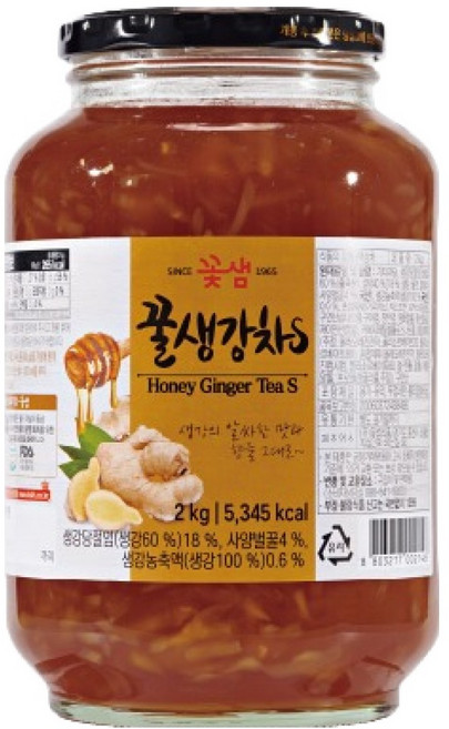 꽃샘 꿀생강차 에스, 2kg, 1개입, 1개