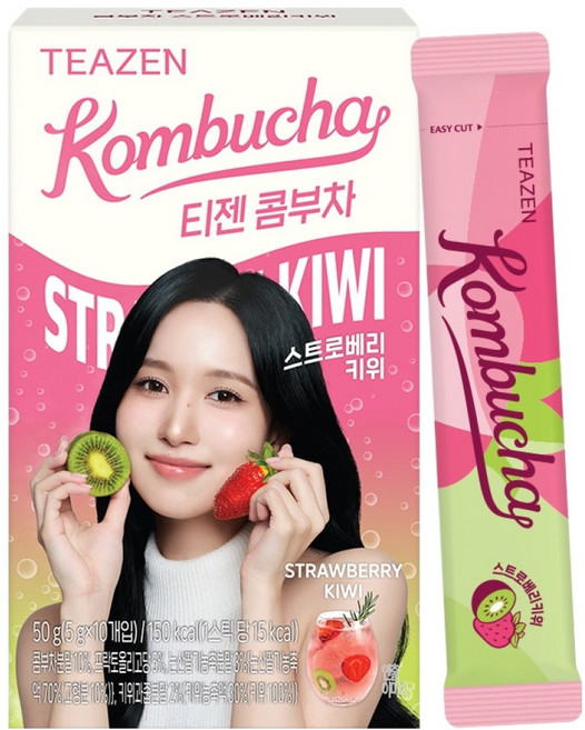 티젠 콤부차 스트로베리키위, 5g, 10개입, 1개